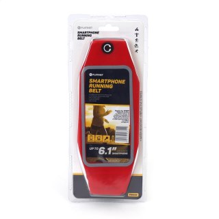 PLATINET SPORTOWY PAS DO BIEGANIA Z OKNEM NA SMARTPHONE / SPORT WAIST BAG WITH SMARPTHONE WINDOW RED [43711]