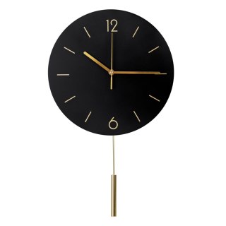 PLATINET WALL CLOCK ZEGAR ŚCIENNY LARK BLACK 30cm [45960]