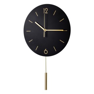 PLATINET WALL CLOCK ZEGAR ŚCIENNY LARK BLACK 30cm [45960]