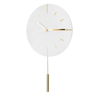 PLATINET WALL CLOCK ZEGAR ŚCIENNY LARK WHITE 30cm [45961]