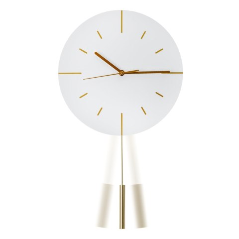 PLATINET WALL CLOCK ZEGAR ŚCIENNY LARK WHITE 30cm [45961]