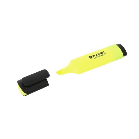 PLATINET ZAKREŚLACZ HIGHLIGHTERS YELLOW BOX*12 43008
