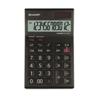 SHARP CALCULATOR DESKTOP BOX EL124TWH