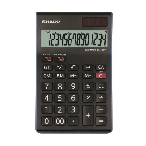 SHARP CALCULATOR DESKTOP BOX EL144TBL