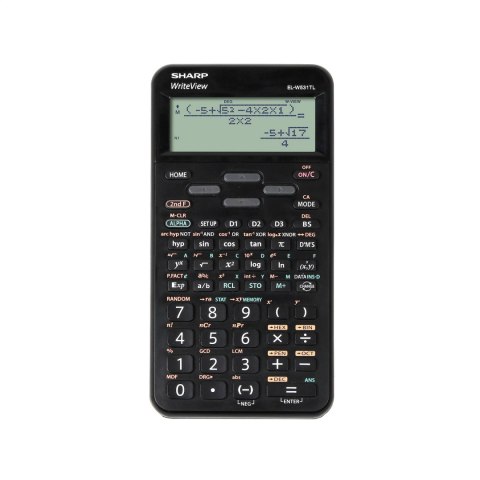 SHARP CALCULATOR SCIENTIFIC 420 FUNCTIONS 4-LINE DISP BLIST BLACK ELW531TLBBK-EU