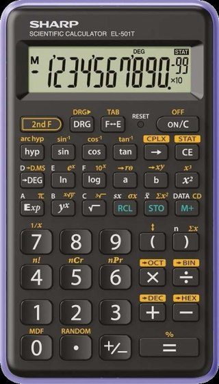 SHARP CALCULATOR SCIENTIFIC EL501TBVL