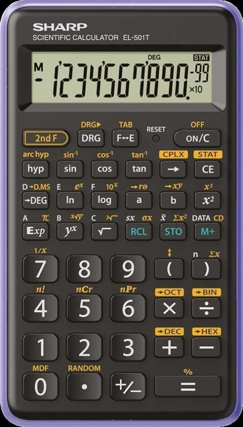 SHARP CALCULATOR SCIENTIFIC EL501TBVL