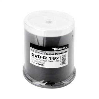 TRAXDATA RITEK DVD-R 4,7GB 16X PRINTABLE GLOSSY C*100 907C1016XGPRO