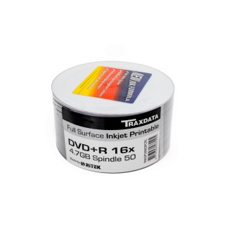 TRAXDATA RITEK DVD+R 4,7GB 16X PRINTABLE SP*50 906SP50NOPCPL