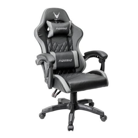 VARR GAMING CHAIR BACKREST+ARMRESTS REGULATION 2 PILLOWS FOTEL GAMINGOWY FIORANO REGULACJA OPARCIA I PODŁOKIETNIKÓW 2 PODUSZKI G