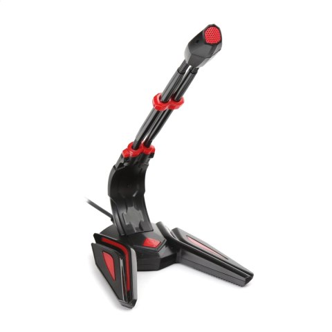 VARR GAMING MICROPHONE MIKROFON GAMINGOWY SPIDER DESKTOP JACK 3.5 RED [45575]
