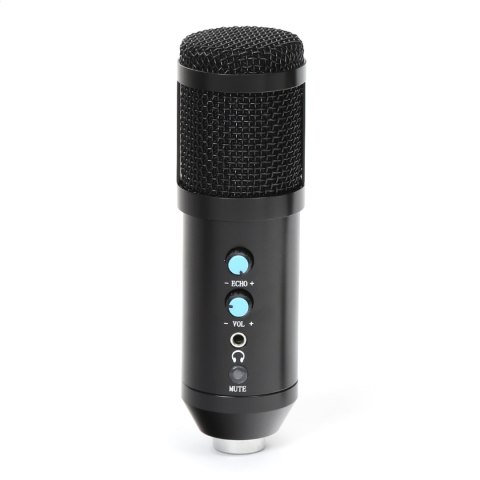 VARR GAMING MICROPHONE MIKROFON GAMINGOWY TUBE USB BLACK [45468]