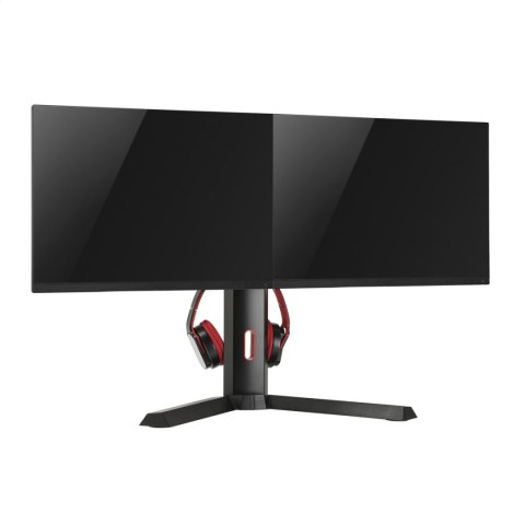 VARR MONITOR STAND UCHWYT NA MONITOR DUAL SCREEN GAMING MAX VESA 100X100 17-27 [45083]