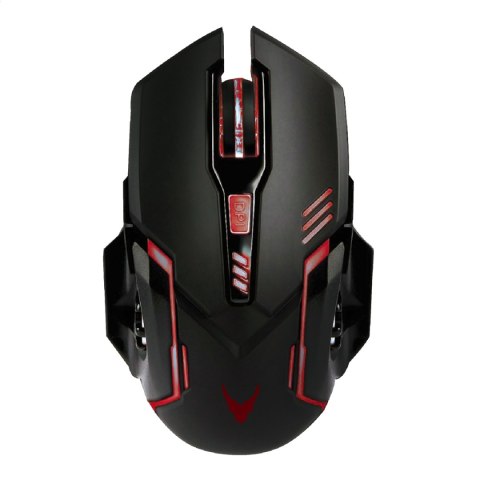 VARR MYSZ MOUSE GAMING 800/1200/1600/2600 DPI EXA2 6D LED BLACK [45188]