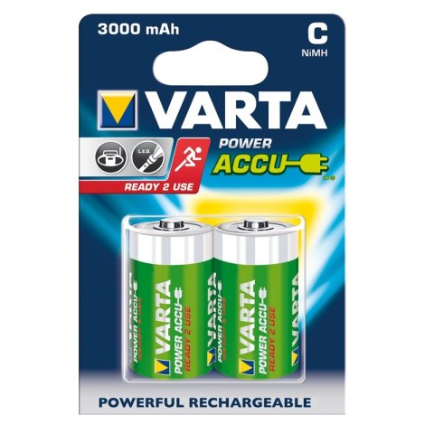 VARTA ACCUMULATOR READY 2 USE LR14 3000mAh BLISTER*2