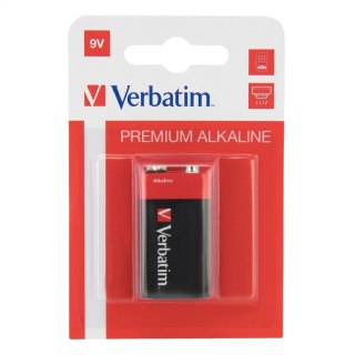 VERBATIM BATERIA ALKALICZNA 9V BLISTER*1SZT 49924