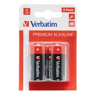 VERBATIM BATERIE ALKALICZNE LR14 C BLISTER*2SZT 49922