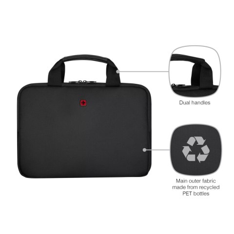 Wenger Modern Business Guyde 14 14" Laptop Sleeve 6L Black 653179