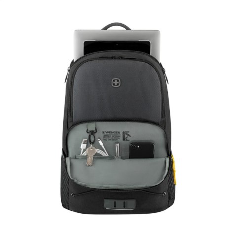 Wenger Next 23 Trayl 15.6" Laptop Backpack Gravity 22L Black 612564