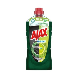 Ajax Boost Uniwersalny Płyn Czyszczący Aktywny Węgiel i Limonka 1L
