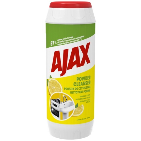 Ajax Proszek do Czyszczenia Cytryna 450g
