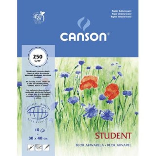 BLOK DO AKWARELI STUDENT A5 250G 10ARK FAKTUROWANY 200005334