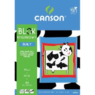 BLOK RYSUNKOWY BIAŁY A3 90G 20ARK SERIA NIEBIESKA 100302695