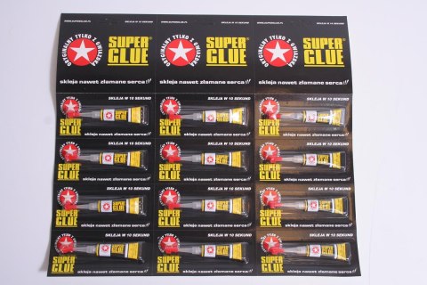 KLEJ SUPER GLUE 2ML TUB 509028 B/C A 12