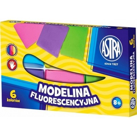 Modelina fluorescencyjna 6 kolorów ASTRA 83911902