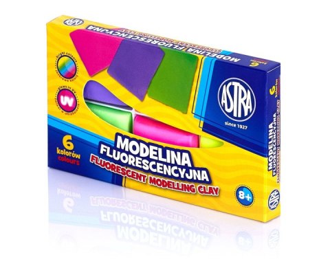 Modelina fluorescencyjna 6 kolorów ASTRA 83911902