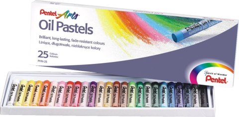 Pastele olejne 25 kolorów PENTEL PHN25