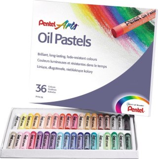 Pastele olejne 36 kolorów PENTEL PHN36