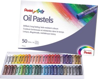 Pastele olejne 50 kolorów PENTEL PHN50