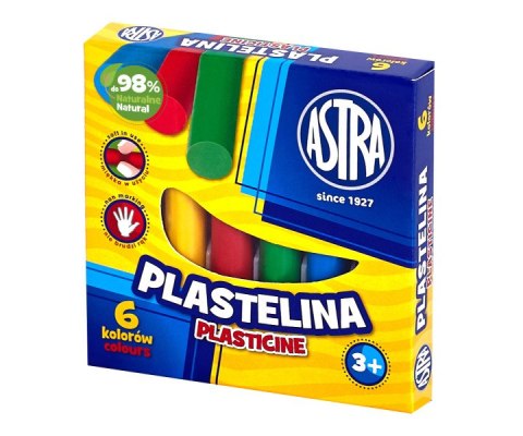 Plastelina 6 kolorów ASTRA 83811905