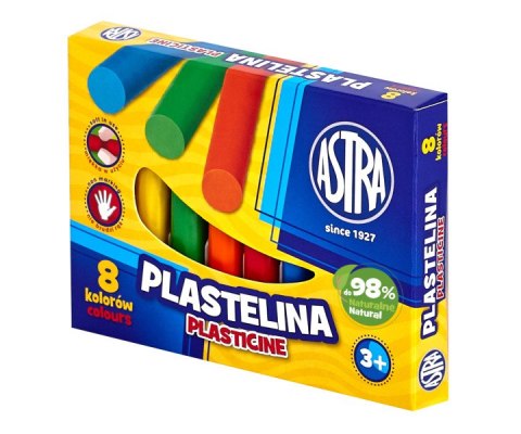 Plastelina 8 kolorów ASTRA 83814902