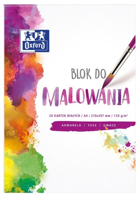 BLOK DO MALOWANIA OXFORD A3 20K 120G BIAŁY