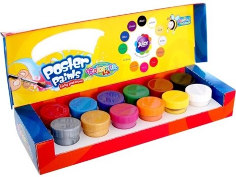 Farby plakatowe 12kol 20ml Colorino Kids PUD gratis PATIO 112028-04