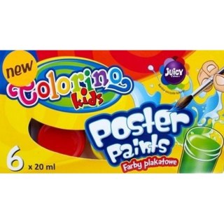 Farby plakatowe 6kol 20ml Colorino Kids PATIO 112033-04