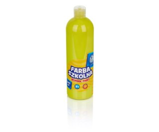 Farby szkolne w butelce 500 ml cytrynowy ASTRA 301109002