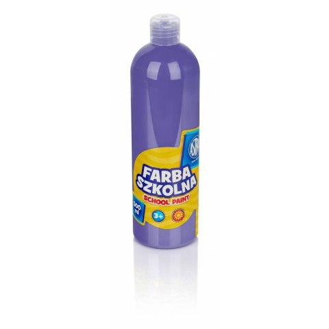 Farby szkolne w butelce 500 ml fioletowy ASTRA 301112005