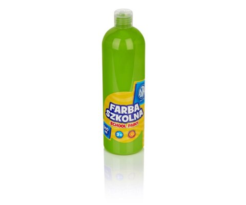 Farby szkolne w butelce 500 ml limonkwy ASTRA 301217006