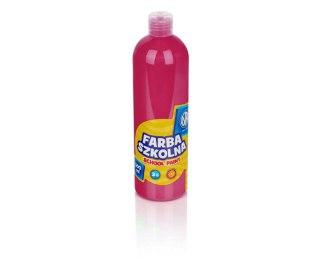 Farby szkolne w butelce 500 ml różowy ASTRA 301109003