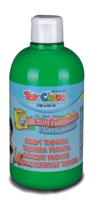 Farby tempery w butelce 1000 ml zielony HOBART 554/12