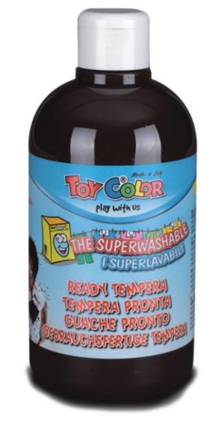 Farby tempery w butelce 500 ml ciemny brązowy HOBART 551/22
