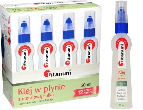 KLEJ W PLYNIE 50ML W KULCE PUD A 12