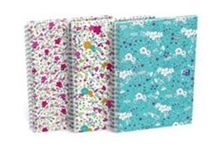 KOŁONOTATNIK OXFORD FLORAL A5 60K 90G LI