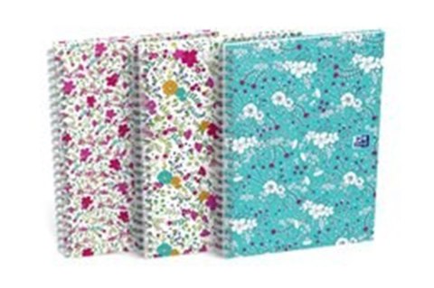 KOŁONOTATNIK OXFORD FLORAL A5 60K 90G LI