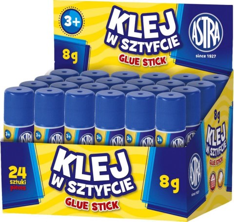 Klej w sztyfcie 8g op.24 szt. ASTRA 401110002