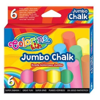 Kreda chodnikowa 6 kolorów jumbo Colorino Kids PATIO 65818