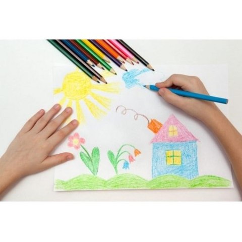 Kredki ołówkowe 12kol/180 Jumbo Colorino Kids PATIO 833107/PAT